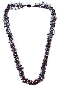 【送料無料】ネックレス　ドルマンミックスアートdolman bijoux collana lunga modello uncinetto mix colore lampone art460588h｜hokushin