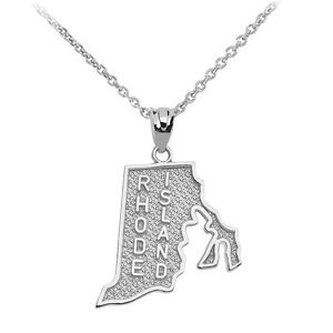 【送料無料】ネックレス　ｋホワイトゴールドロードアイランドステータスカードクリップ14k or blanc rhode island tat carte tatsunis collier 27,937円