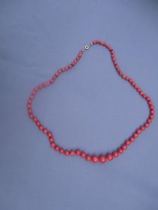 【送料無料】ネックレス　ネックレスゴールドアタッチcollier corail ancien attache or 18 ct