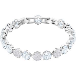 【送料無料】ネックレス スワロフスキーミックステニスアッズーロドナブレスレットbracciale swarovski mix azzurro tennis donna bracelet 5427972 cristalli|hokushin