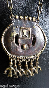 【送料無料】ネックレス　ビュッフェビンテージコリアrare collier travail dartiste vers 1960 attribu a mbuffet non sign vintage｜hokushin