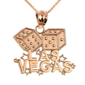 【送料無料】ネックレス ファインkピンクゴールドラスベガススターダイスマネーゲームカジノゲームfine 14k or rose las vegas ds toile collier jeu casino jeux dargent|hokushin