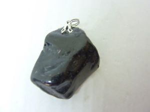 【送料無料】ネックレス ブラックスピネルpendentif protection spinelle noire 33,2 gr ref 3738|hokushin