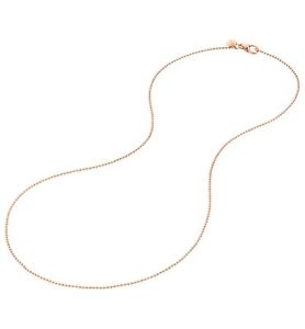 【送料無料】ネックレス　ドードーオロサヌオーヴァcollana componibile dodo everyday oro rosa dgball950k 50 cm nuova originale