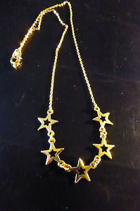【送料無料】ネックレス　ゴールドプレートビンテージクリップcollier vintage en plaque or｜hokushin