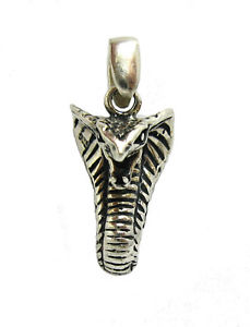 【送料無料】ネックレス　ソリッドシルバースネークコブラpendentif argent massif 925 serpent cobra pe000885 empress