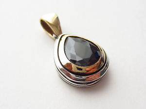 【送料無料】ネックレス　ドロップブラックオニキスシルバーペンダントトルコスルタンgoutte onyx noir 925k pendentif argent massif hurrem sultan turque bijoux