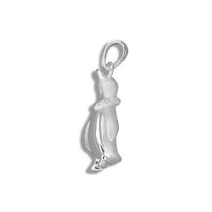【送料無料】ネックレス　ソリッドシルバーペンギンペンダントargent massif 925 lourde 3d pingouin pendentif breloque