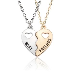 【送料無料】ネックレス　クランプベストフレンドベストフレンドデザインcollier best friends meilleures amies design argent dor lamp;d 12,766円