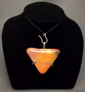 【送料無料】ネックレス　ハンドメイドシアトルガラスシルバーペンダントスターリングhandmade seattle verre artisanal pendentif argent sterling