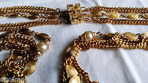 【送料無料】ネックレス　ネックレスヴィンテージcharmant collier sautoir couture vintage