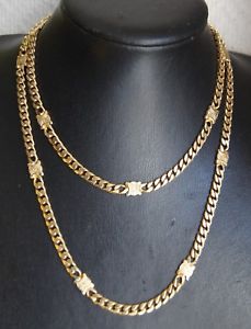 【送料無料】ネックレス ネックレスメッキゴールドメッシュブレスレットブレスレットcollier sautoir cline plaqu or peut se porter en bracelet maille gourmette