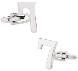 【送料無料】メンズアクセサリ&mdash;　7カフスリンクnumber 7 cufflinks｜hokushin
