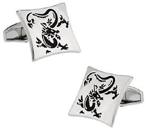 【送料無料】メンズアクセサリ&mdash;　ドラゴンカフリンクスdragon cufflinks｜hokushin