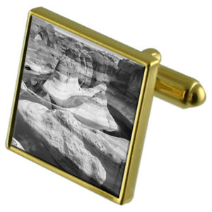 【送料無料】メンズアクセサリ―　グランドキャニオンカフスボタンクリスタルタイクリップセットdesert grand canyon goldtone cufflinks crystal tie clip gift set 17,005円
