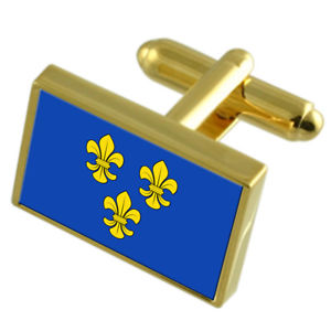 【送料無料】メンズアクセサリ―　ヴィースバーデンドイツゴールドフラッグカフスボタンボックスwiesbaden city germany gold flag cufflinks engraved box
