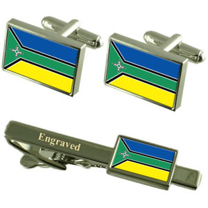 【送料無料】メンズアクセサリ&mdash;　アマパフラグカフスリンクボックスセットネクタイピンamapa flag cufflinks engraved tie clip matching box set｜hokushin