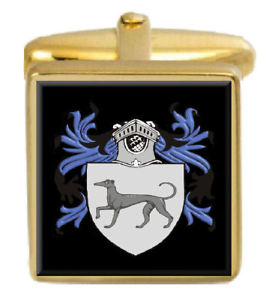 【送料無料】メンズアクセサリ&mdash;　イングランドカフスボタンボックスコートholford england family crest surname coat of arms gold cufflinks engraved box｜hokushin