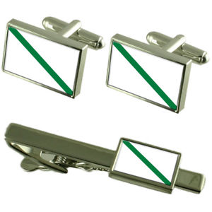 【送料無料】メンズアクセサリ―　エクアドルカフスボタンタイクリップボックスセットquevedo city ecuador flag cufflinks tie clip box gift set