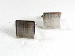 【送料無料】メンズアクセサリ―　ビンテージスターリングシルバードレスカフリンクスvintage sterling silver dress cufflinks by lamode 31816