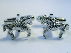 【送料無料】メンズアクセサリ―　novelty mens cufflinks zebra solidcufflinks giftsetnovelty mens cufflinks zebra solid silver cufflinks gift set