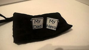 【送料無料】メンズアクセサリ―　カフスボタンカフリンクスクリスマスdad cufflinks cuff links love, gift, birthday, christmas, fathers day