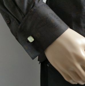 【送料無料】メンズアクセサリ―　テッドベーカーカフスボタンメタルted baker cufflinks metal mother of pearl rrp 4500