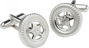 【送料無料】メンズアクセサリ―　アルミホイールカフリンクスonyxart alloy wheel cufflinks