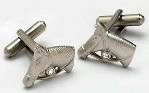 【送料無料】メンズアクセサリ―　ヘッドカフスボタンジョッキーボックスカフスボタン