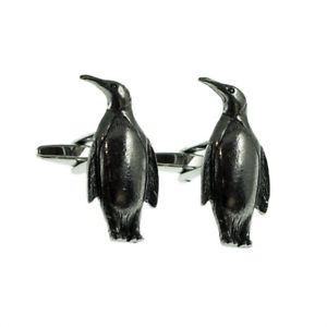 【送料無料】メンズアクセサリ―　ペンギンピューターメンズカフスボタンカフリンクスenglish made penguin pewter mens cufflinks cuff links gift