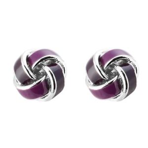 【送料無料】メンズアクセサリ― メンズレディースシャツカフスボタンパープルノットmens ladies luxury shirt cufflinks purple knot unique gift top quality