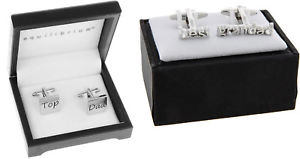 【送料無料】メンズアクセサリ―　ベストトップcufflinks best grandad, top dad by equilibrium