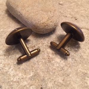 【送料無料】メンズアクセサリ―　パーソナライズリストカフスボタンカフリンクスpersonalised listing 20mm cufflinks cuff links special delivery by 1pm