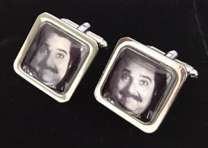 【送料無料】メンズアクセサリ―　ロンジェレミーブギーナイトアダルトスターカフリンクスron jeremy boogie nights adult star cufflinks