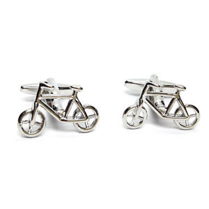 【送料無料】メンズアクセサリ― サイクルプッシュバイクサイクリストカフスボタン×cycle push bike cyclist bicycle cufflinks x2cn199