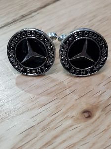 【送料無料】メンズアクセサリ―　シルバーエンボスデザイナーカフリンクスバッグ listinground silver embossed designer cufflinks steel gentlemans gift free gift bag uk