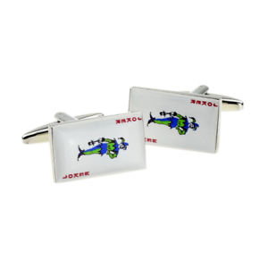 【送料無料】メンズアクセサリ―　ボックス×カードジョーカーカジノギャンブラーカフリンクスplaying cards joker casino gamblers cufflinks in a cufflink box x2bocr029