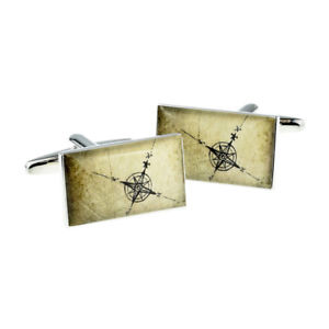 【送料無料】メンズアクセサリ―　レトロボックス×コンパスポイントカフリンクスrectangular retro compass points cufflinks in a cufflink box x2bocr167 12,905円