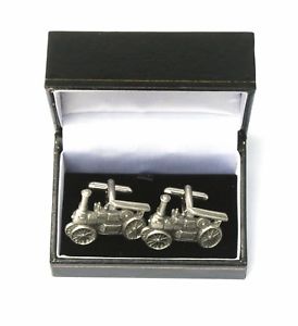 【送料無料】メンズアクセサリ―　スチームボックスエンジンカフリンクスピューターsteam engine cufflinks pewter made in uk gift boxed or pouched quantity discount