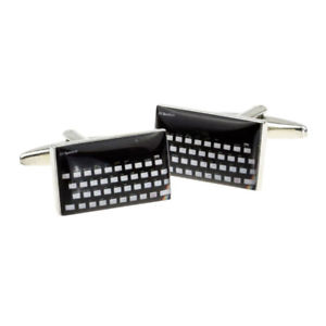 【送料無料】メンズアクセサリ―　レトロボックス×コンピュータキーボードretro computer keyboard in a cufflink box x2bocr017