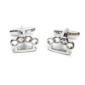 【送料無料】メンズアクセサリ―　ナックルダスターボックス×カフスボタン