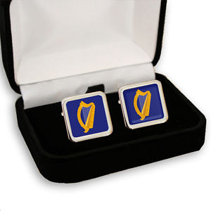 【送料無料】メンズアクセサリ―　アイルランドメンズカフスボタンボックスireland coat of arms men’s cufflinks gift box engraving
