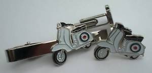 【送料無料】メンズアクセサリ―　ターゲットスクーターカフスボタンセットraf target scooter cufflinks tiepin gift set