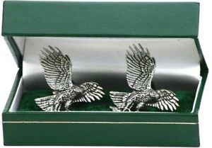 【送料無料】メンズアクセサリ―　harrisカフスリンクchristmasタカeagle harris hawk cufflinks ace christmas falconry gift