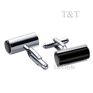 【送料無料】メンズアクセサリ―　tt 316ポンドステンレスカフスリンクcu41top quality tamp;t 316l stainless steel cufflinks cu41