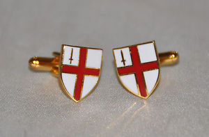 【送料無料】メンズアクセサリ―　ロンドンカフスリンクcf001city of london gold plated cufflinks cf001