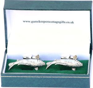 【送料無料】メンズアクセサリ― koiコイカフスリンクタンクukkoi carp cufflinks aquarium fish tank food gold gift uk
