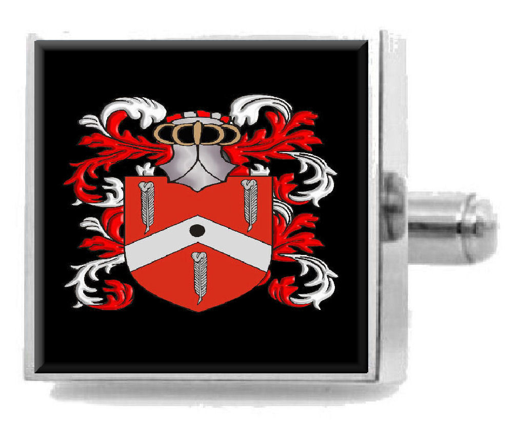 【送料無料】メンズアクセサリ―　フェザーストンイングランドカフスボタンボックスfeatherston england heraldry crest sterling silver cufflinks engraved box
