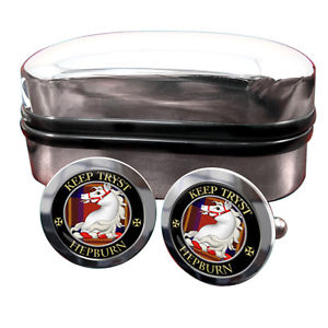 【送料無料】メンズアクセサリ―　ヘボンスコットランドカフリンクスボックスhepburn scottish clan crest cufflinks amp; box