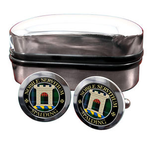 【送料無料】メンズアクセサリ―　スポルディングスコットランドカフリンクスボックスspalding scottish clan crest cufflinks amp; box 13,485円